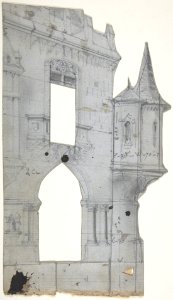 Design for a Stage Set at the Opéra, Paris MET DP810167