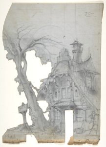 Design for a Stage Set at the Opéra, Paris MET DP810171
