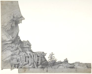 Design for a Stage Set at the Opéra, Paris MET DP810169
