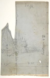 Design for a Stage Set at the Opéra, Paris MET DP810138