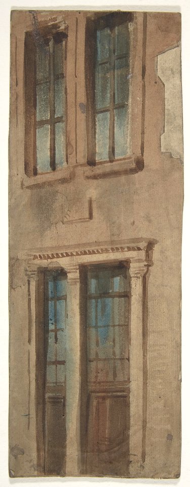 Design for a Stage Set at the Opéra, Paris MET DP810143