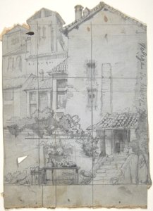 Design for a Stage Set at the Opéra, Paris MET DP810045