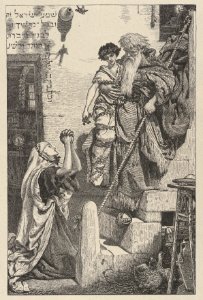 Elijah and the Widow's Son (Dalziels' Bible Gallery) MET DP835717