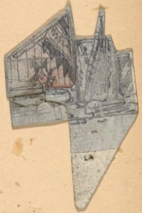 Design for a Stage Set at the Opéra, Paris MET DP810037