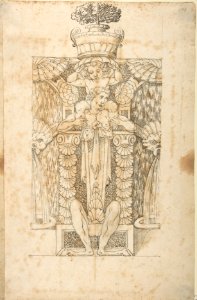 Design for a Wall Fountain MET DP803512