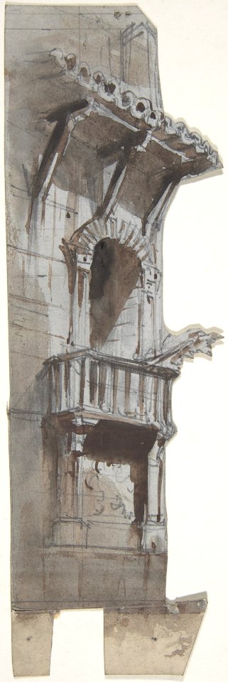 Design for a Stage Set at the Opéra, Paris MET DP810152