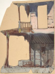 Design for a Stage Set at the Opéra, Paris MET DP810156
