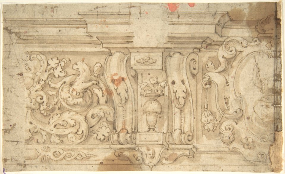 Design for an Architectural Frieze MET DP801990