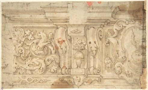 Design for an Architectural Frieze MET DP801990