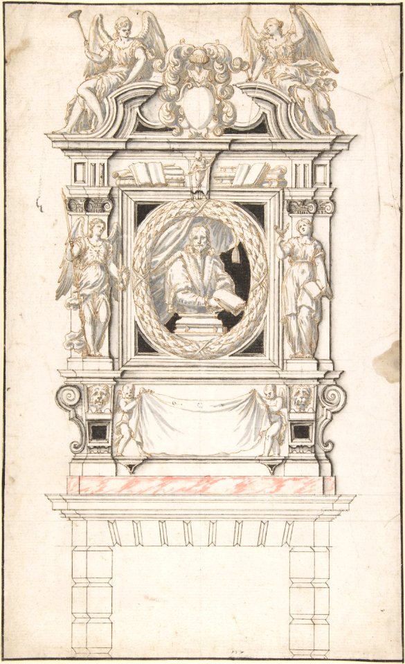 Design for a Wall Tomb MET DP808564