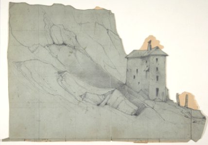 Design for a Stage Set at the Opéra, Paris MET DP810163