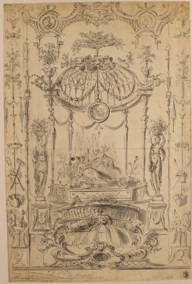 Design for an Arabesque with Cupid and Psyche MET 1971.513.38