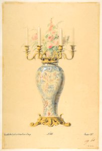 Design for a Vase with Candelabra MET DP812408