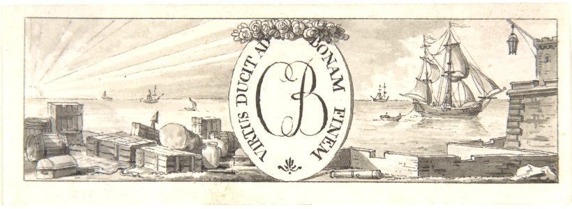 Design for a Vignette- Harbor Scene MET DP807896