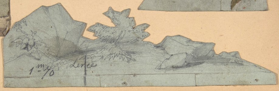Design for a Stage Set at the Opéra, Paris MET DP810039