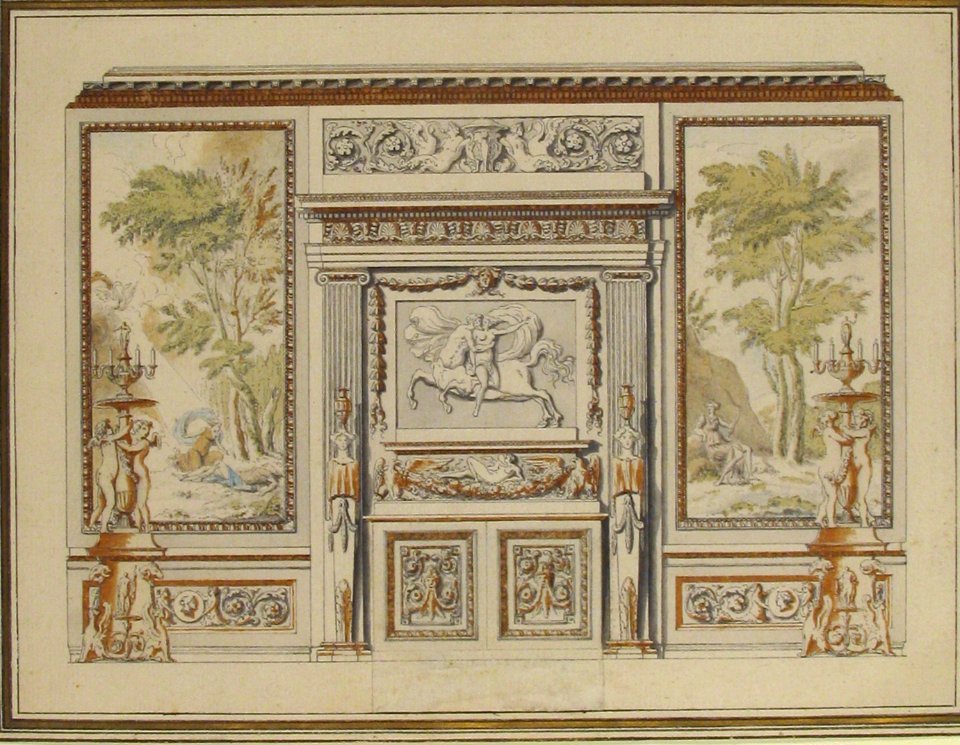 Design for a Wall Elevation MET 1971.513.54