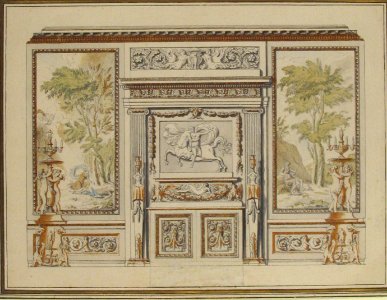 Design for a Wall Elevation MET 1971.513.54