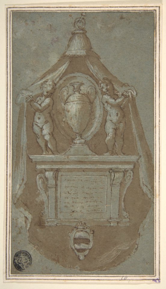 Design for a Wall Tomb MET DP810920