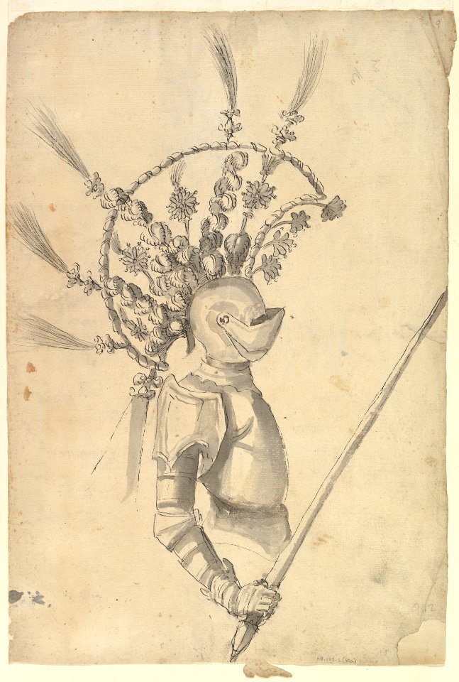 Design for an Armor with Tournament Headdress MET DP823549