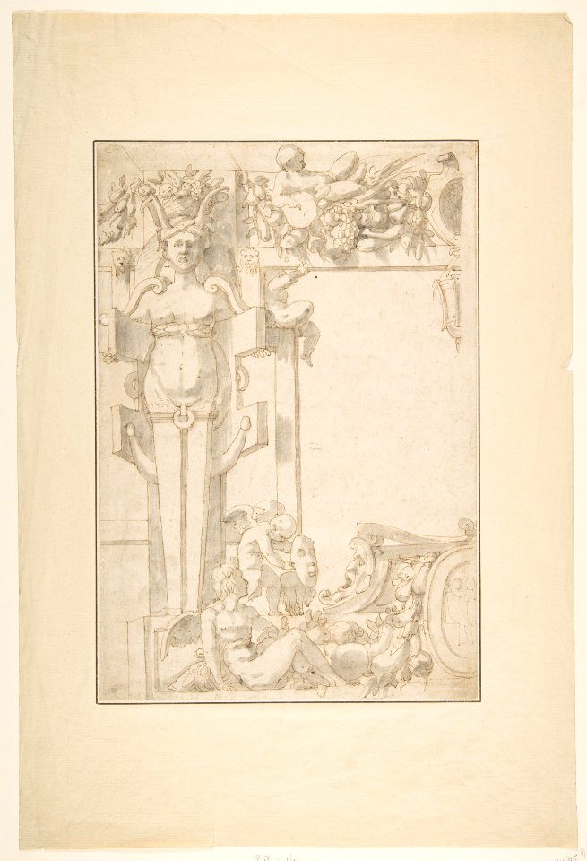 Design for a Wall Decoration MET DP812285