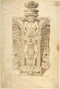Design for a Wall Fountain MET DP803511