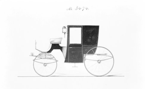 Design for Brougham, no. 3474 MET MM9315