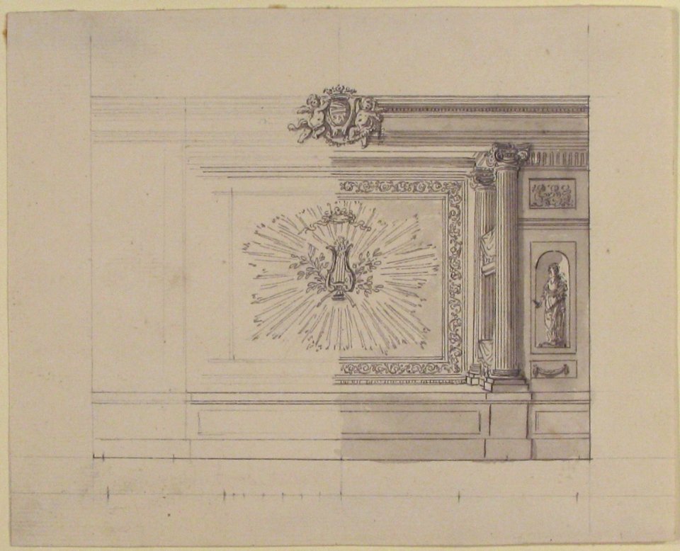Design for a Wall Decoration MET 61.514.17