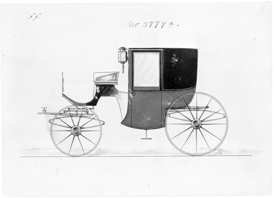 Design for Brougham, no. 3774a MET MM10324