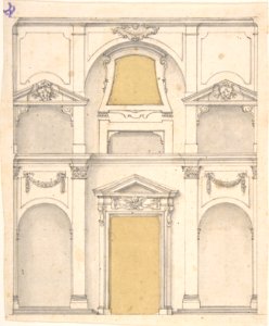 Design for a Wall Elevation over Two Floors MET DP802619