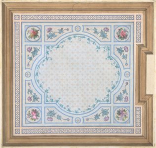 Design for Bathroom Ceiling, Hôtel Cahen d'Anvers MET DP806887