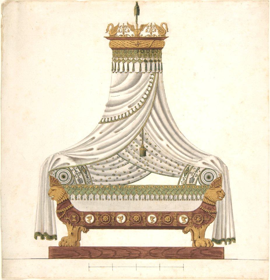Design for Canopy Bed MET DP809007