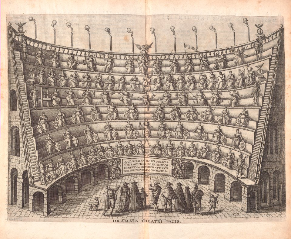 Descriptio Publicae Gratulationis Spectaculorum et Ludorum, in Advent Sereniss. Principis Ernesti Archiducis Austriae ... (Entry of Ernest, Archduke of Austria, into Antwerp, July 18, 1594) MET DP-13099-01