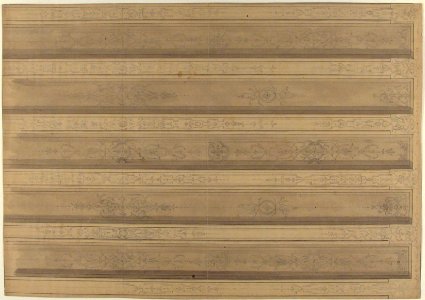 Design for Ceiling Decorations, Fontainebleau MET 67.827.129