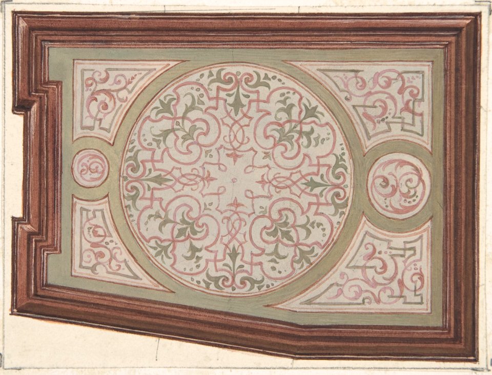 Design for Ceiling, Hôtel Hope MET DP806926
