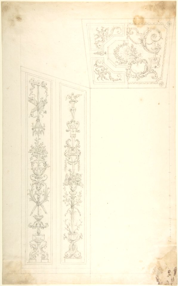 Design for a Wall and a Ceiling Decoration MET DP801438