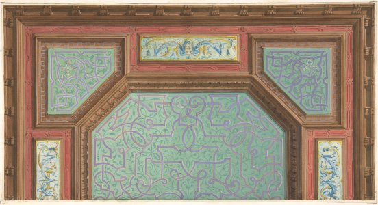Design for Ceiling, Hôtel Hope MET DP806923