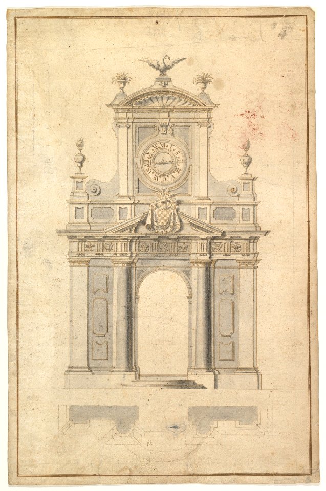 Design for an Entrance Arch MET DP820521