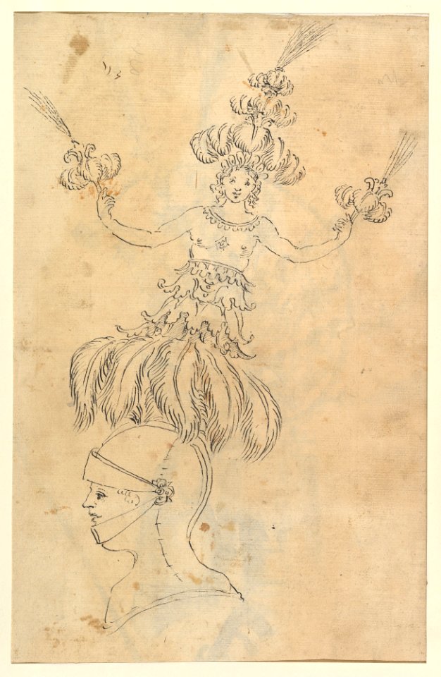 Design for an Armor with Tournament Headdress MET DP824417