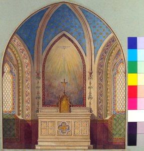 Design for Altar, Saint Clotilde MET 67.827.74