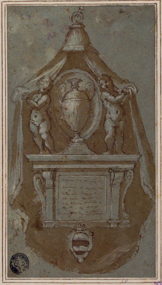 Design for a Wall Tomb MET 52.570.156