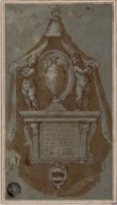 Design for a Wall Tomb MET 52.570.156
