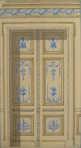 Design for Bedroom Doors, Hôtel de Jagan MET 67.827.58
