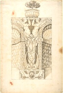 Design for a Wall Fountain MET DP803527