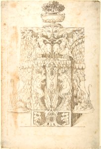 Design for a Wall Fountain MET DP803523