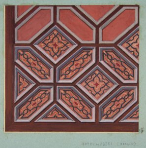 Design for Ceiling Decoration Hôtel de Pless, Berlin MET DP811118