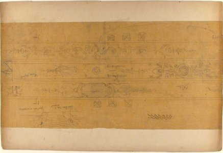 Design for Ceiling Decorations, Fontainebleau MET 67.827.128