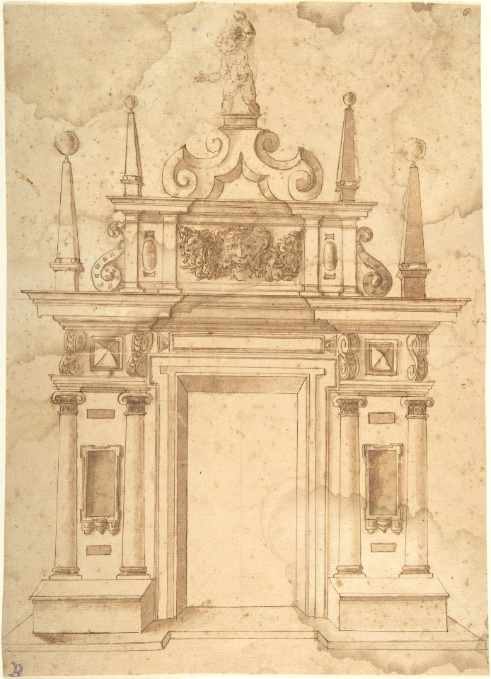 Design for a Triumphal Arch MET DP801958