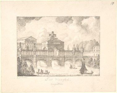 Design for a Triumphal Bridge MET DP807371