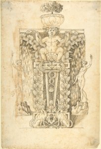 Design for a Wall Fountain MET DP803520