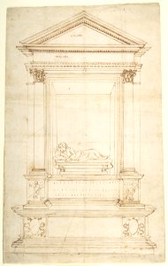 Design for a Wall Tomb. MET DP802139